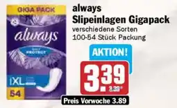 AEZ always Slipeinlagen Gigapack Angebot