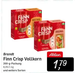 KONSUM Brandt Finn Crisp Vollkorn Angebot