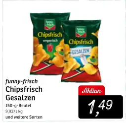 KONSUM funny-frisch Chipsfrisch Gesalzen Angebot