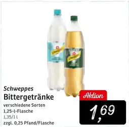 KONSUM Schweppes Bittergetränke Angebot