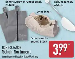 Aldi Nord HOME CREATION Schuh-Sortiment Angebot