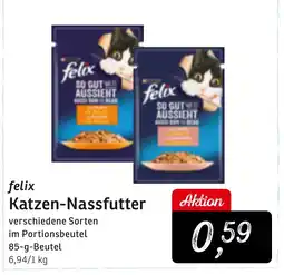 KONSUM felix Katzen-Nassfutter Angebot