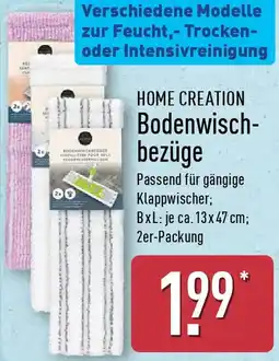 Aldi Nord HOME CREATION Bodenwischbezüge Angebot