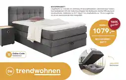 Möbel Buss Boxspringbett Angebot