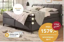 Möbel Buss Boxspringbett Angebot