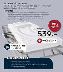 Möbel Buss Matratze + rahmen-set 1 Angebot