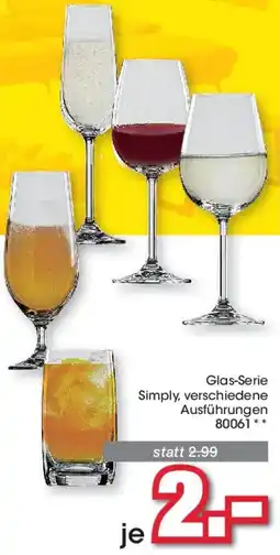 Möbel Martin Glas-Serie Angebot