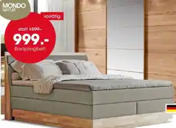 Möbel Martin MONDO NATUR Boxspringbett Angebot