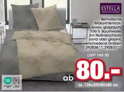 Möbel Martin Estella Bettwäsche Mako-Interlock Jersey Angebot