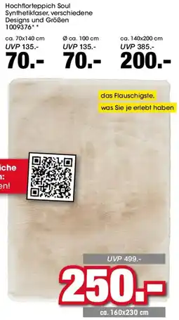 Möbel Martin Hochflorteppich Soul Angebot