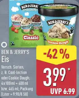 Aldi Nord BEN & JERRY'S Eis Angebot