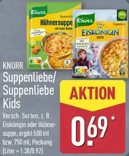 Aldi Nord KNORR Suppenliebe/ Suppenliebe Kids Angebot