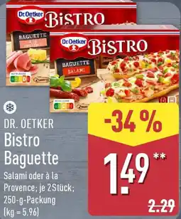 Aldi Nord DR. OETKER Bistro Baguette Angebot