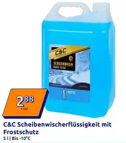 Action C&C Scheibenwischerflüssigkeit mit Frostschutz Angebot