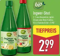 Aldi Nord bio Ingwer Shot Angebot