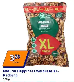 Action Natural Happiness Walnüsse XL- Packung Angebot