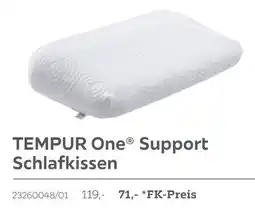 XXXLutz Tempur one support schlafkissen Angebot