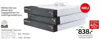 Tempur form matratzen