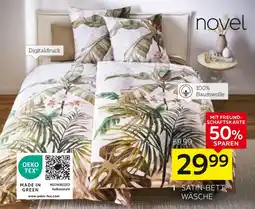 XXXLutz Novel satin-bettwäsche-garnitur „tropical“ Angebot