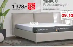 XXXLutz Tempur polsterbett inkl. bettkasten Angebot