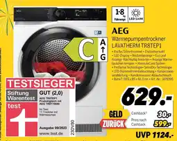 MEDIMAX Aeg wärmepumpentrockner lavatherm tr8tep1 Angebot