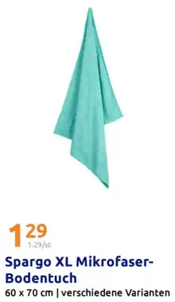 Action Spargo XL Mikrofaser- Bodentuch Angebot