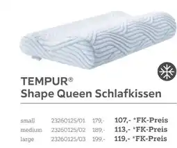 XXXLutz Tempur shape queen schlafkissen small Angebot