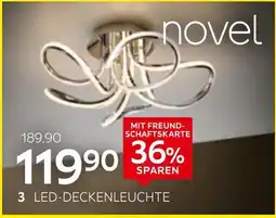 XXXLutz Novel led-deckenleuchte Angebot