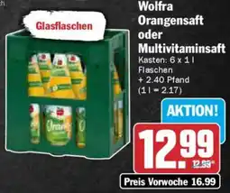 AEZ Wolfra Orangensaft oder Multivitaminsaft Angebot