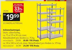 XXXLutz Schwerlastregal, ca. 75 x 172 x 30 cm Angebot