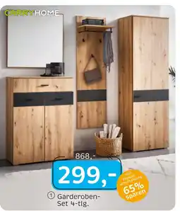 XXXLutz Carryhome garderoben-set 4-teilig Angebot
