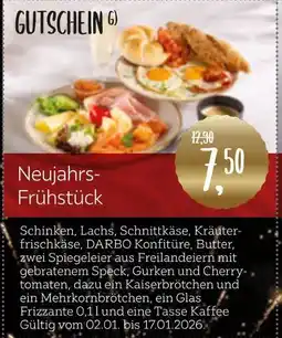 XXXLutz Neujahrs-frühstück Angebot