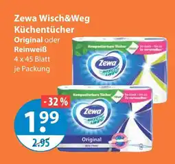 V Markt Zewa wisch&weg küchentücher original Angebot