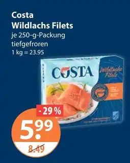V Markt Costa wildlachs filets Angebot