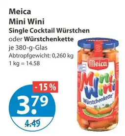V Markt Meica mini wini single cocktail würstchen Angebot