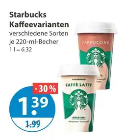 V Markt Starbucks cappuccino Angebot