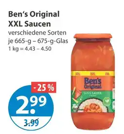 V Markt Ben's original xxl saucen Angebot