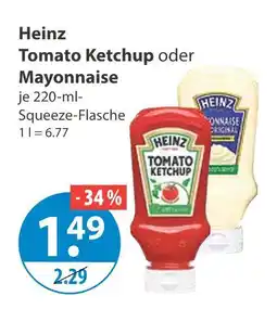 V Markt Heinz tomato ketchup Angebot