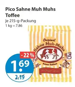 V Markt Pico sahne muh muhs toffee Angebot