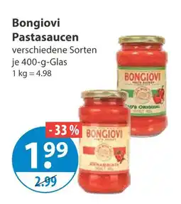 V Markt Bongiovi pastasaucen Angebot