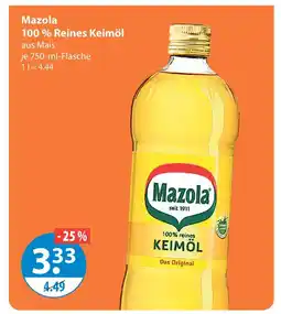 V Markt Mazola 100 % reines keimöl Angebot
