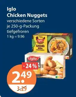 V Markt Iglo chicken nuggets Angebot