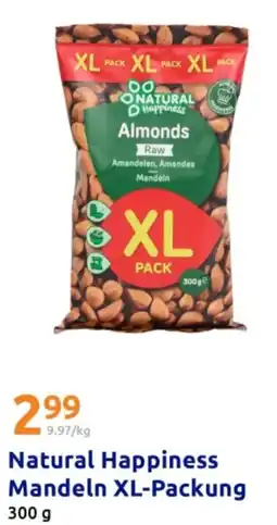 Action Natural Happiness Mandeln XL-Packung Angebot