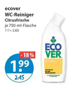 V Markt Ecover wc-reiniger citrusfrische Angebot