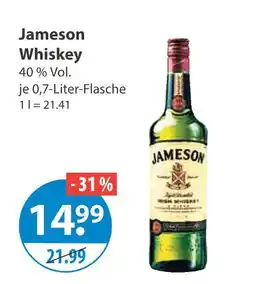 V Markt Jameson whiskey Angebot