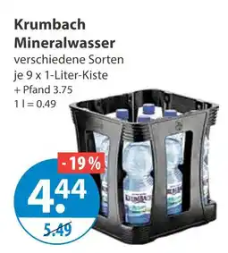 V Markt Krumbach mineralwasser Angebot
