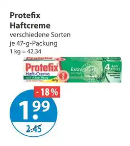 V Markt Protefix haftcreme Angebot