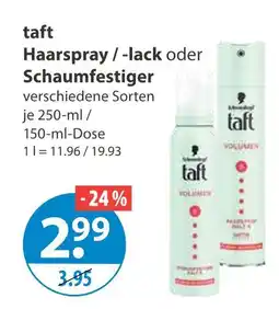 V Markt Taft haarspray / -lack Angebot