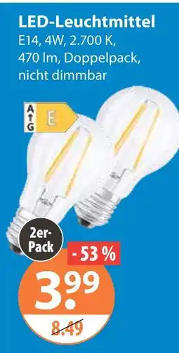 V Markt Led-leuchtmittel Angebot