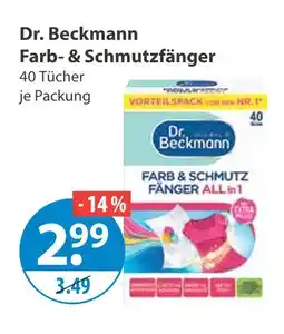 V Markt Dr. beckmann farb- & schmutzfänger Angebot